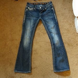Boot cut rock revival jeans