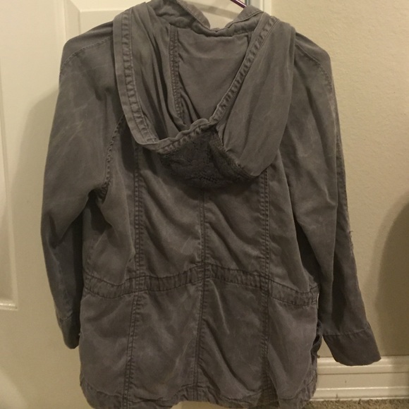 Grey cargo jacket! - Picture 2 of 2