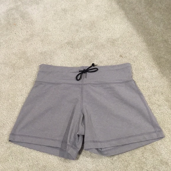 Lululemon grey athletic shorts