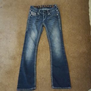 Boot cut rock revival jeans