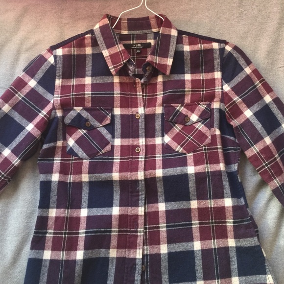 Plaid Purple Shirt