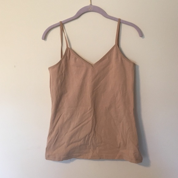 AA nude cami with bra built in