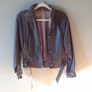 1970s vintage leather jacket