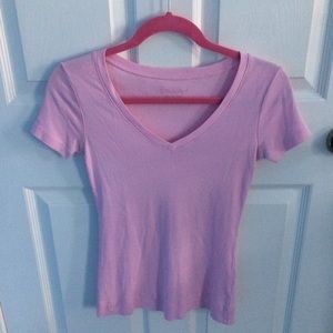 Lilly Pulitzer V Neck Pink T Shirt