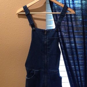 Cutest Dark Bell Bottom Overalls
