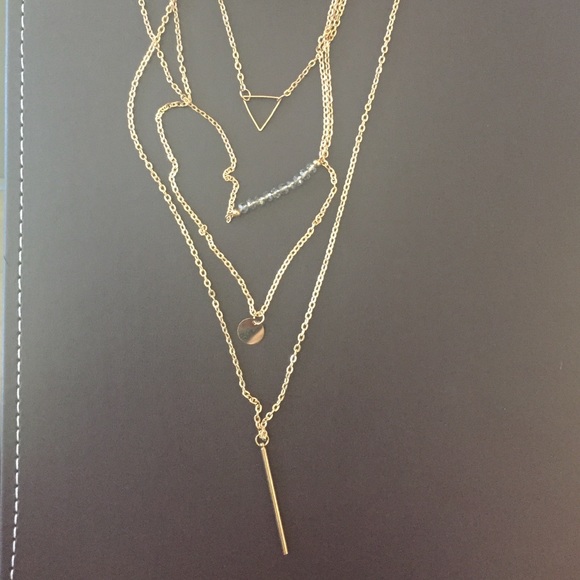 Gold necklace
