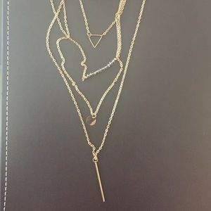 Gold necklace