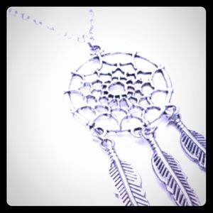 Dream catcher necklace
