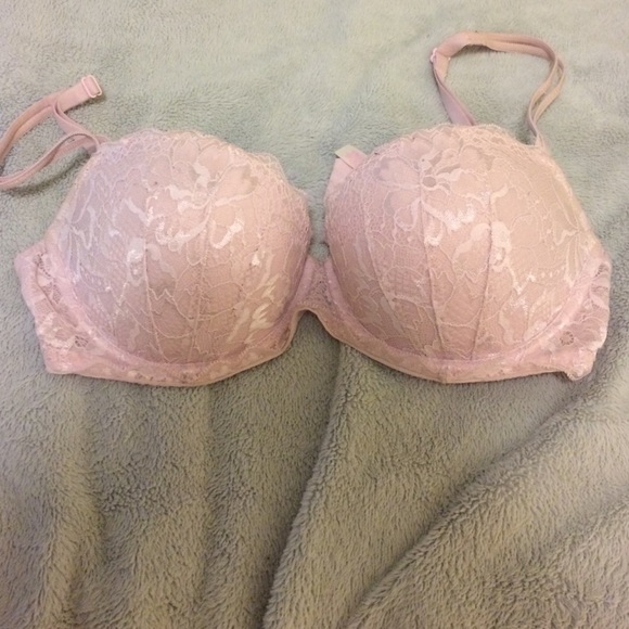 Pink VS date push up bra