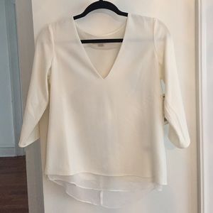NWT cooper and Ella top. cutout & zipper detail xs