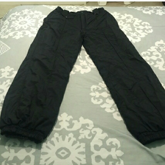 Black Winter Snow pants