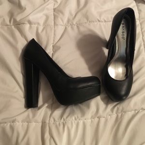 Black heels