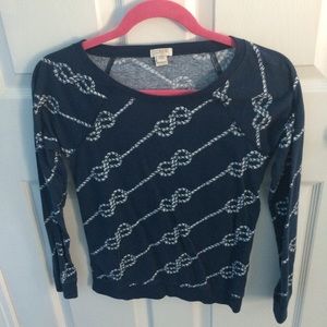 J. Crew Factory Nautical T Shirt