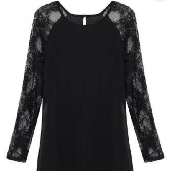 Lace black dress - Picture 3 of 4