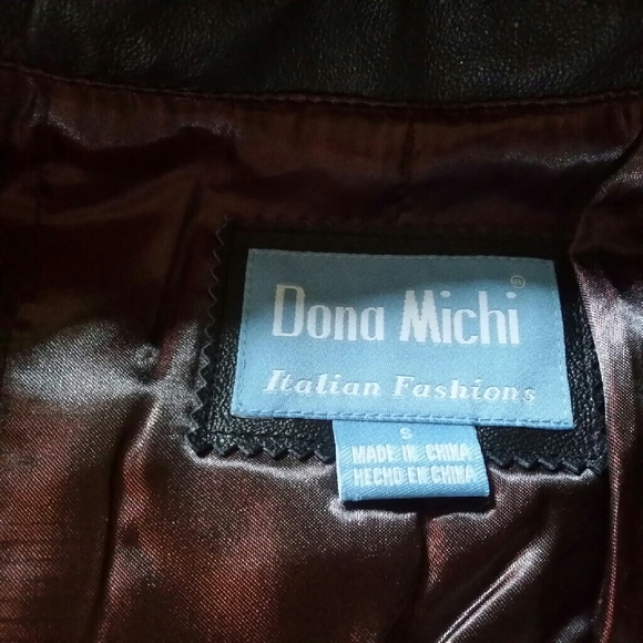 Dona Michi leather jacket - Picture 3 of 5