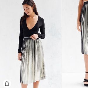 Urban Outfitters pleated midi skirt