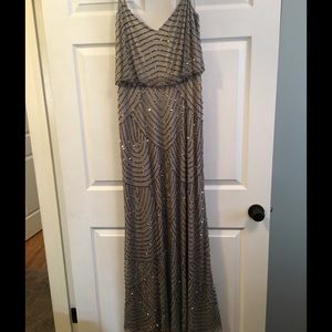 NWOT Adrianna Papell Beaded Dress