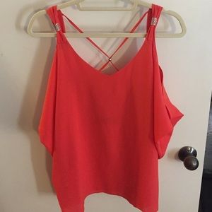 ❌SOLD❌ AKIRA Coral Strappy Tank Sz. S