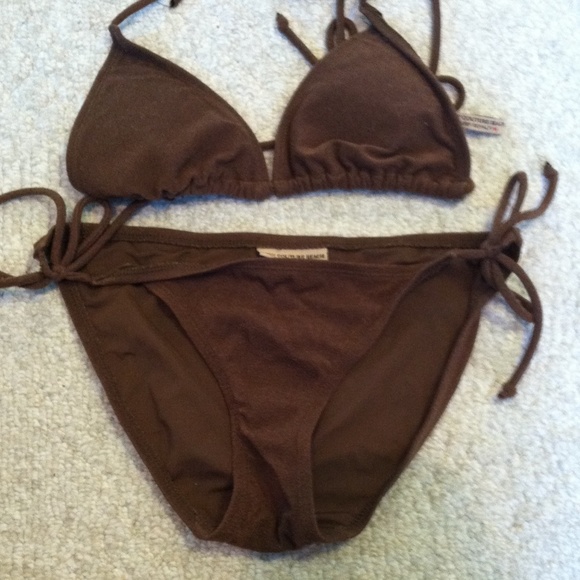 Brown Juicy Bikini Set