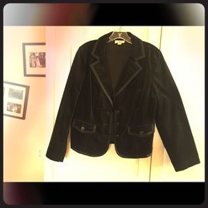 Black Velvet Blazer