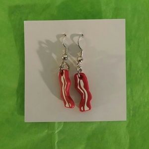 Bacon Earings