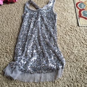 Sparkly tank top