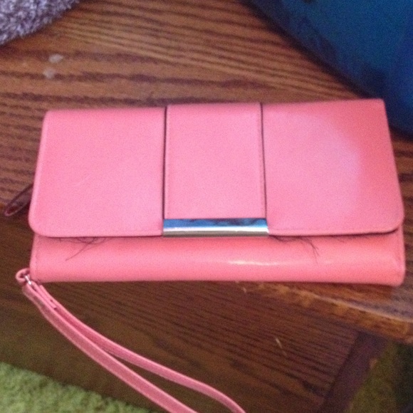 Neon orange wallet👛