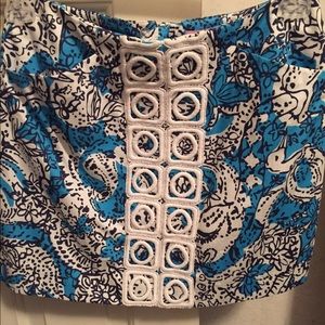 NWOT size 0 Lilly Pulitzer Marigold skort