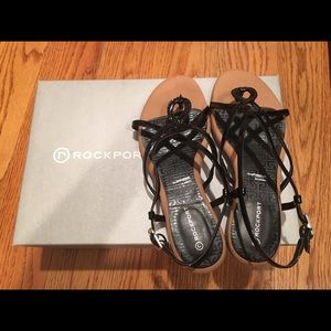 Rockport Nahara Strap Sandal - Black Rockport Nahara Strap Sandal - Black