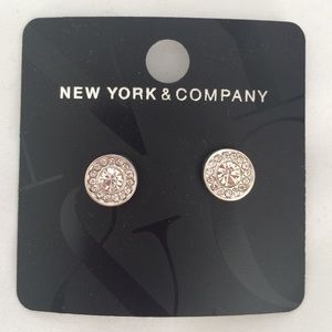 New York & Company rhinestone earrings