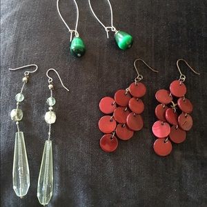 Jewel Toned Earring Bundle