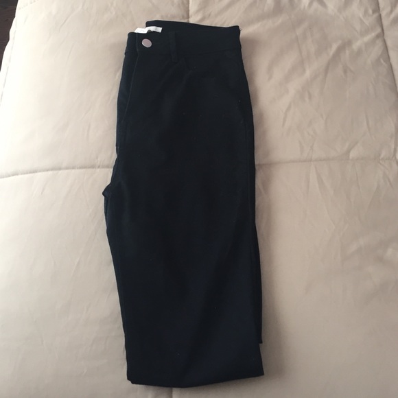 H&M Black High Waisted Skinny Jeans