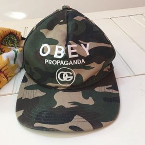 Obey camo SnapBack