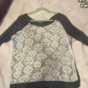Bought from Torrid 2x skull sweater