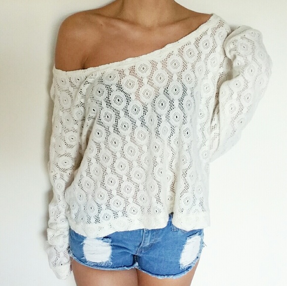 🌾"Lace-like" Cotton Top🌾
