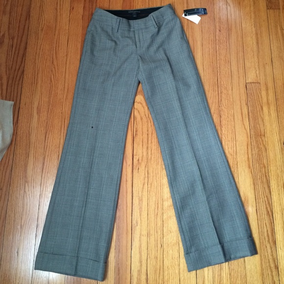 Banana Republic Ryan Fit wide leg pants