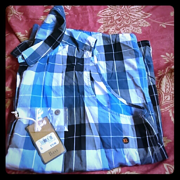 Ladies plaid short sleeve