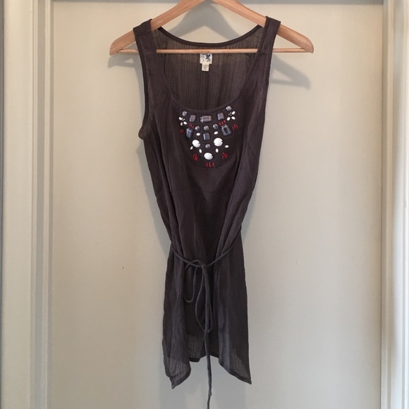 Anthropologie- Edme & Estell sheer tank