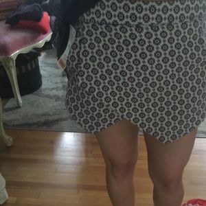 Zara Jacquard Skort NWT Sz S