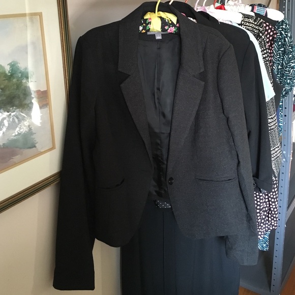Dark Gray Blazer - image 1