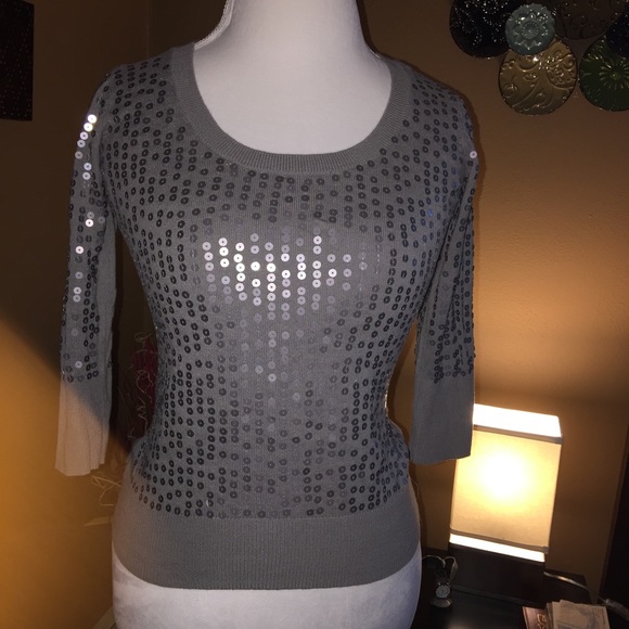 Sequin sweater