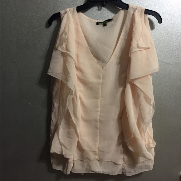 Light pink top
