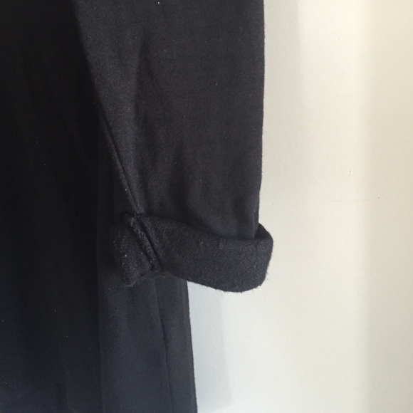 Black 3/4 length tee - Picture 2 of 3