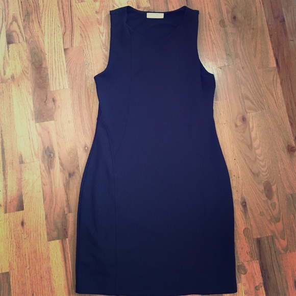 Classic Textured Little Black Dress