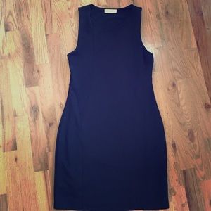 Classic Textured Little Black Dress