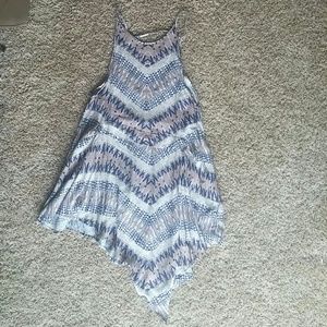 Free People. Asymmetrical Summer Dress. Sz M