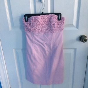 Lilly Pulitzer Pink Seersucker Franco Dress