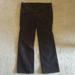 JCrew Brown Cords in Size 8 Short