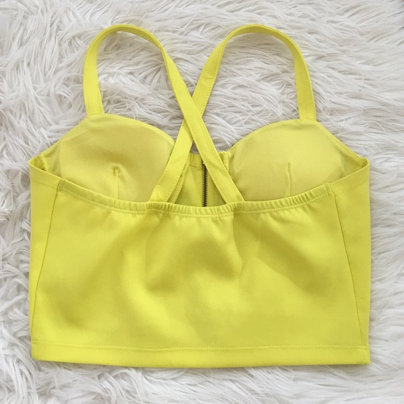 Yellow crop top - Picture 2 of 2
