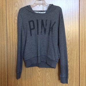 Brown slouchy VS Pink sweatshirt